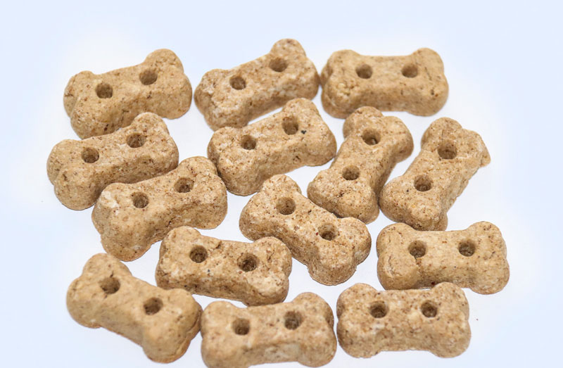 Bone shapped biscuit 